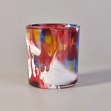 China 8oz 10oz 12oz Wholesales vintage glass candle holders manufacturer