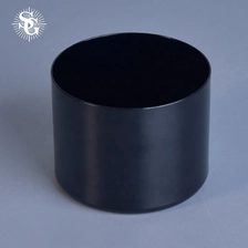 China Sunny customized black empty metal candle holder in bulk manufacturer