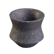 China 10oz 20oz Sunny design custom empty black cement candle jars manufacturer
