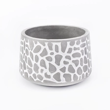 China hot sales candle holders concrete manufacturer