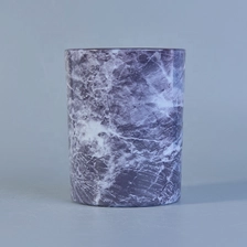 China Vintage crack glass candle jars in bulk manufacturer