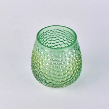 China Wholesale green glass candle containers suppliers manufacturer