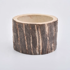 China 8oz Champagne intaglio concrete candle holder for home decor manufacturer