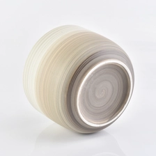 China Luxury scent ceramic candle jars for your fragrance manufacturer