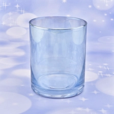 China Wholesales Luxury clear  glass candle holder pillar manufacturer