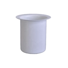 China 400ml White decorative metal candle holder tealight insert manufacturer
