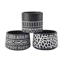 China home decor luxury cement candle holder manufacturer