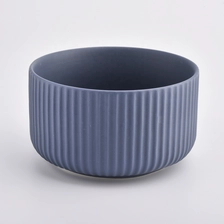 China matte glazing color ceramic candle bowl for home fragrance manufacturer