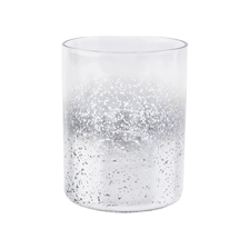 China Wholesale clear mercury silver candle glass holders manufacturer