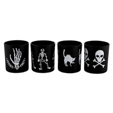 China hot sales black 7oz candle container glass manufacturer