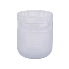 China In bulk custom cylinder luxury glass candle jar manufacturer manufacturer