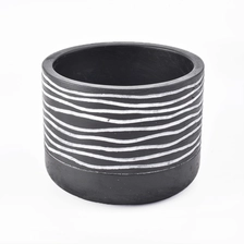 China decorative luxury candle jars concrete manufacturer