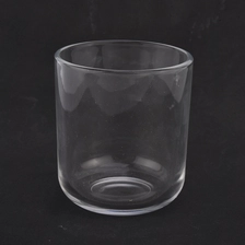 China Wholesale scented candle vessels clear glass manufacturer