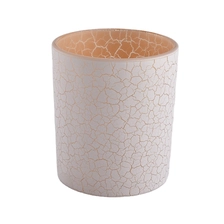 China new  matte luxury glass candle jars candle vessel manufacturer