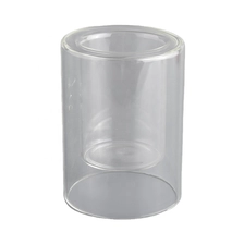 China luxury double wall glass candle holder manufacturer