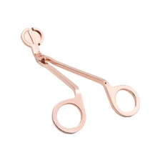 China Wholesales stainless steel rose candle scissors wick trimmer manufacturer