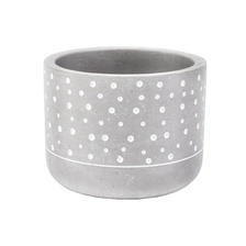 China luxury primary color cement candle jars manufacturer
