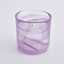 China handmade candle container glass jar for wholesale manufacturer