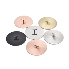 China In bulk Custom round gold metal lids for candle jars manufacturer