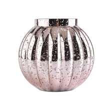China luxury pumpkin glass candle holder manufacturer
