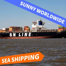 Chine Agent maritime de transport maritime porte à porte en Chine, tarifs de fret maritime vers la Malaisie transfert de fret