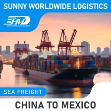 Chine Transitaire de fret aérien de la Chine au Mexique, transport aérien porte à porte, tarifs DDP transfert de fret