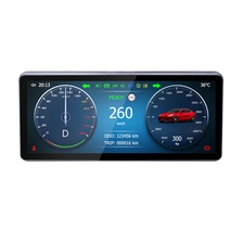 中国 IPS 显示特斯拉 Model 3/Y 里程速度信息 智能数字速度 Linux for Tesla 制造商