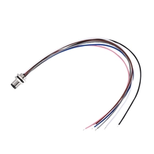 China 6-poliger M8-Stecker für Schalttafeleinbau, Länge 200 mm Hersteller