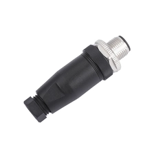 China M12 3 4 5 8-poliger Stecker, gerader Stecker, Buchse, Sechskantschraube Hersteller