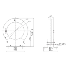 China LXZ-200/330*80 current transformer specifications and dimensions manufacturer