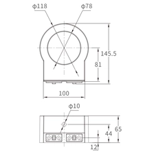 China LZCT-Φ78/Φ118*65 Current Transformer Specifications and Dimensions manufacturer