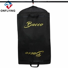 China Foldable Zipper Closure Suit Garment Custom Bag with Logo Factory Manufacturer manufacturer