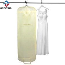 China Custom Creamy Beige Wedding Dress Bags for Women Factory China manufacturer
