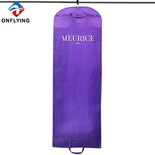 China Clear PVC Window Long Wedding Dress Garment Bags Custom Logo Factory China manufacturer