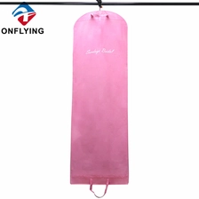 China Light Pink Custom Eco Fridendly Non Woven Bridal Dress Large Bags Factory Manufacturer manufacturer