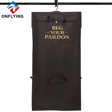 China Hot Sale Eco Friendly Brown Cover Garment Custom Suit Bags Factory Manufacturer manufacturer