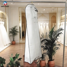 Chine Fabricant de sac de robe de vêtement blanc non tissé anti-poussière de haute qualité de mode Chine fabricant