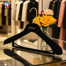 porcelana Bell Selling Luxury Bridal Suit Clothing Boutique Black Velvet Kids Hanger Supplier China - COPY - 51107r fabricante