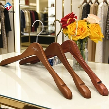 中国 Top Quality Luxury Customized Sizes Mahogany Lotus Wooden Clothes Hanger Set Factory China - COPY - b6eeeh メーカー