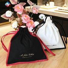 China Fashionable Storage Packaging Custom Material Drawstring Pouch Cotton Bag Set Factory China manufacturer