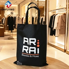 Chine Usine de sac fourre-tout de shopping de vêtement durable de tailles personnalisées lavables et respirantes réutilisables Chine fabricant