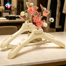 China High-quality Anti slip Custom Color Flocked Clothes Velvet Boutique Gown Hangers Supplier China manufacturer