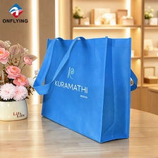 porcelana Exquisito supermercado portátil almacenamiento reutilizable personalizado bolso de compras no tejido proveedor China fabricante