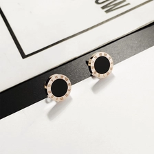 China 316 Stainless steel Roman number earrings manufacturer, steel jewelry factory 316L steel jewelry china jewelry manufacturer manufacturer