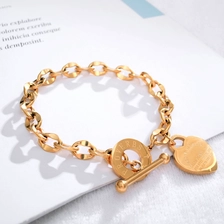 China 316 Stainless steel heart bracelets manufacturer, stainless steel jewelry makers mens stainless steel jewelry suppliers private label jewelry manufacturers in China manufacturer