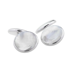 China 316 Stainless steel cufflinks manufacturer, stainless steel MOP Cufflinks makers ,stainless steel jewelry suppliers manufacturer