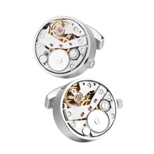 China 316 Stainless steel cufflinks manufacturer, stainless steel Tourbillon Cufflinks makers ,stainless steel jewelry suppliers in China customize your designs manufacturer