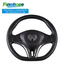 Chine personnaliser le volant en polyuréthane PU Chine Fabricant Pièces de rechange durables classiques avec producteur étanche en cuir perforé fabricant