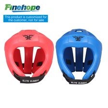 China Popular Projete seu próprio PU Taekwondo Fighting Judo Training Equipment Boxing Head Guard Capacete Boxe Headgear fabricante