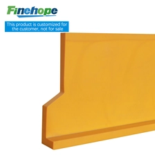 China PU Poliuretano Elastômero Borracha Durável Peças Acessórios Fender fabricante